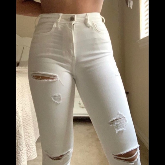 💝 NWOT HOLLISTER SKINNY CROPS - Picture 4 of 4